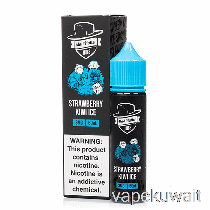 آيس فراولة كيوي - ماد هاتر - 60 مل 3 ملغ Vape Pod System